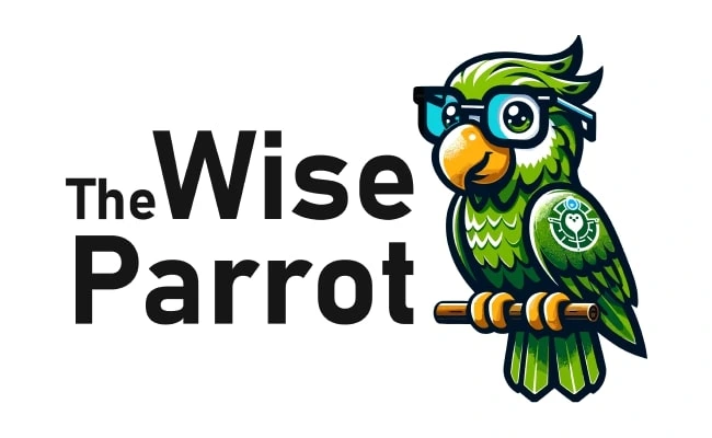 The Wise Parrot Logo