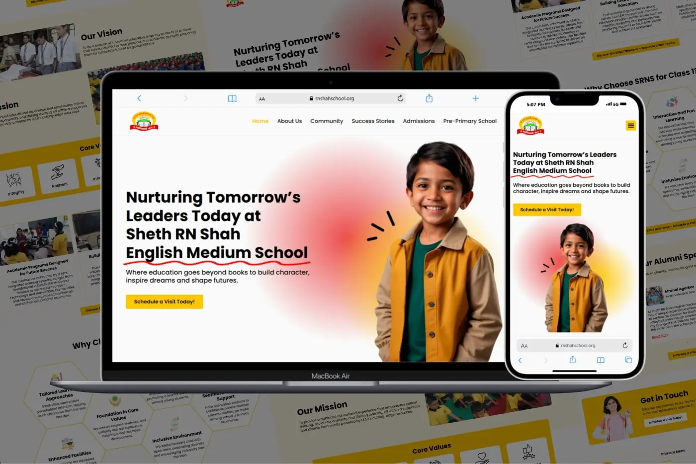 RN Shah School Portfolio